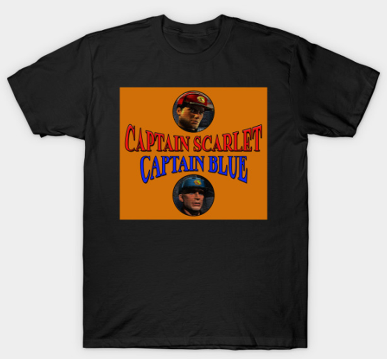 Captain Scarlet & Blue T-Shirt