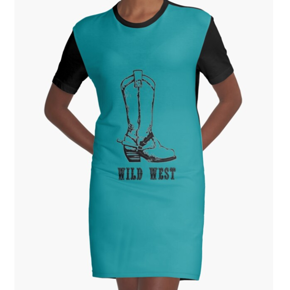 Wild West Cowboy Boot Dress