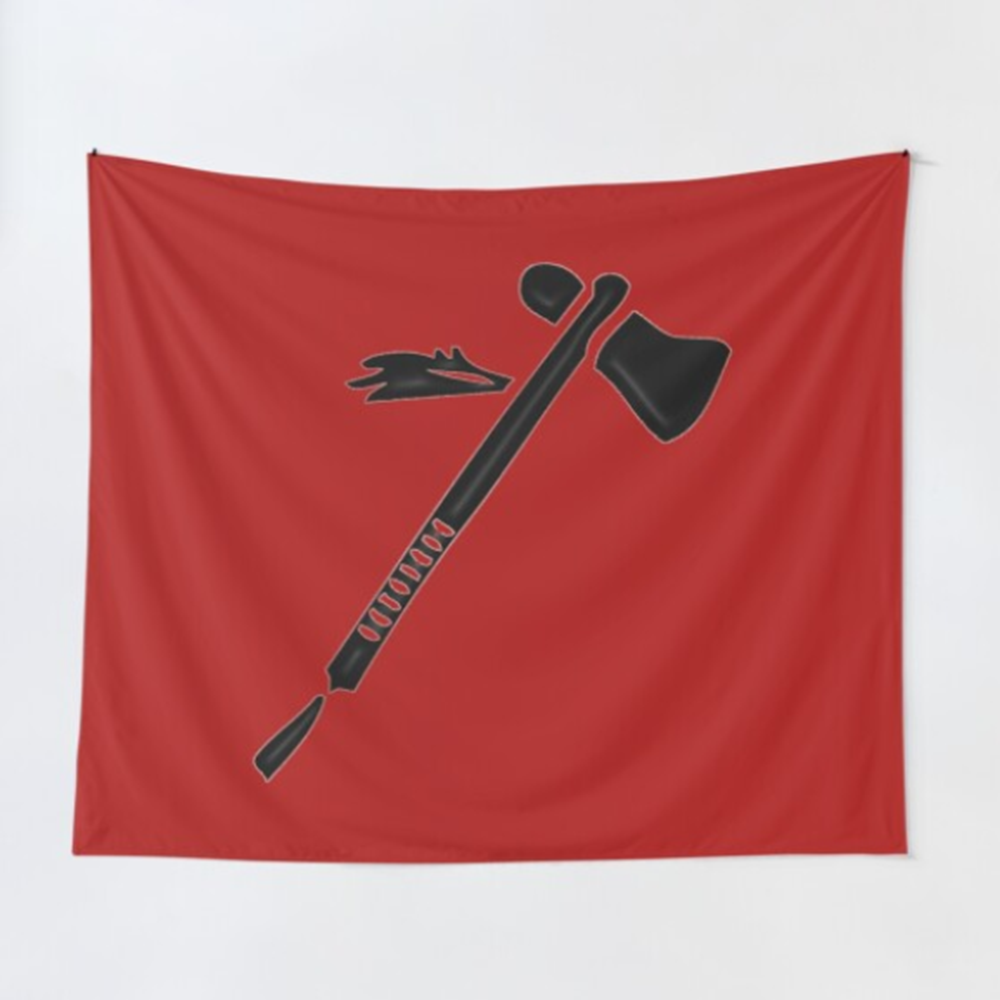 Indian Tomahawk Tapestry