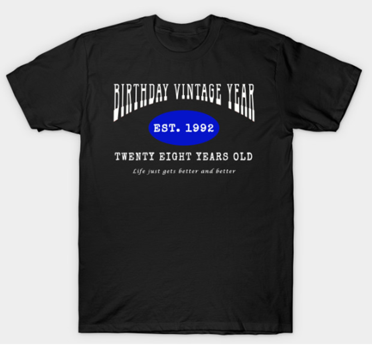 Birthday Vintage Year T-Shirt