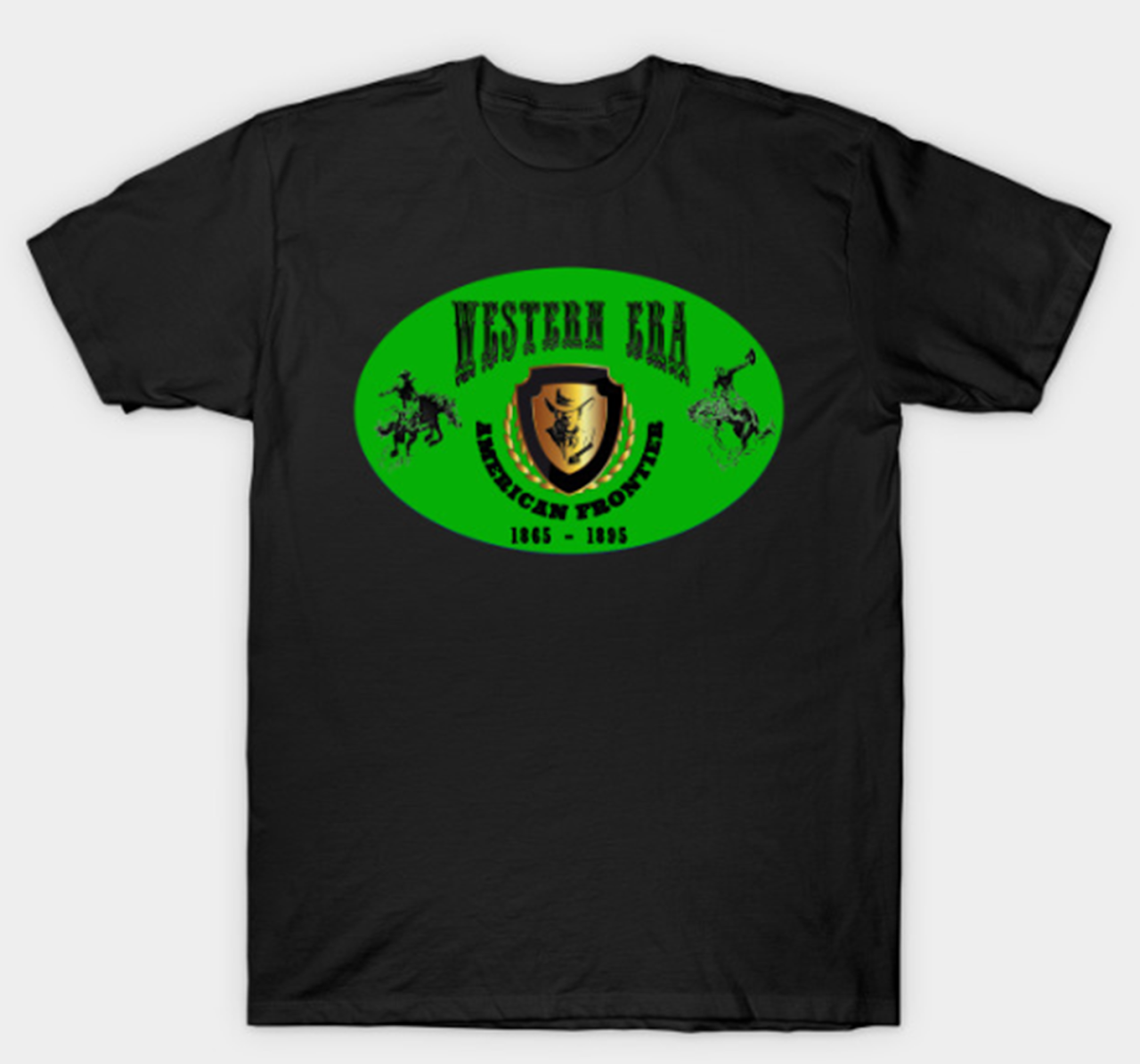 Wild West Sheriff Badge T-Shirt